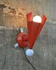 1 (4) 70er Wandleuchte Lampe Midcentury 70s Vintage Rocket Wall Lamp Italy 60s 1970-1979 Bild 2