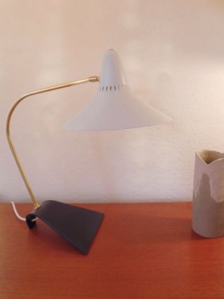 Tischlampe 50er 60er Stilnovo Kalff Sarfatti Ära 50s Desc Lamp Vintage Design Bild