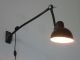 Kaiser Idell Wandlampe Vintage Industrie Design Werkstattlampe Lampe 1920-1949, Art Déco Bild 6