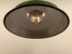 Industrie Fabrik Emaile Lampe Bauhaus Design Loft Industrial Lamp Enamel Shades 1950-1959 Bild 4