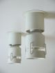 1v.  3 Louis Poulsen Lamp 80s Danish Design Lampe Loft Panton Eames Era 80er 1960-1969 Bild 5