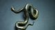 Bronze Schlange Snake Austria Wiener Vienna 1890-1919, Jugendstil Bild 8