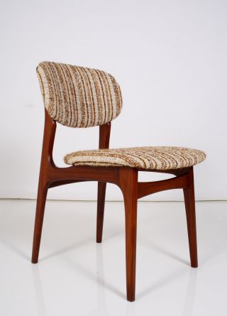 60er Stuhl Teak Vintage Chair 60s Skandinavisches Design Chaise A 50 Denmark Bild