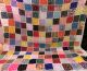 Häkeldecke Häkel Patchwork Decke Überwurf Vintage Rainbow Crochet 130 X 130 1970-1979 Bild 1