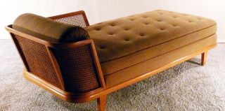 30er Recamiere Art Deco Daybed Chaiselonge Canape Sofa 40er 50er Bett Schlafsofa Bild