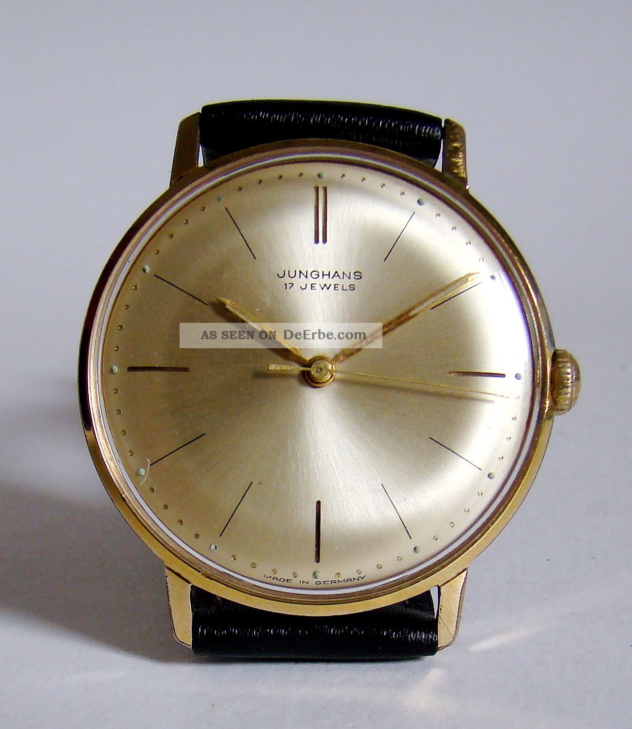 Junghans Armbanduhr Unisex Designklassiker Space Age Max Bill Ära 60er Rare