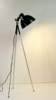 Stehlampe Dreibein Stativ Scheinwerfer Lampetripod Vintage Stil 70 Gefertigt nach 1945 Bild 1