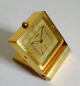 Jaeger Swiss Antike Reiseuhr Wecker Vintage Collectors Travellers Clock Rare 1920-1949, Art Déco Bild 3
