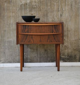 60er Palisander Kommode Danish Design 60s Rosewood Cabinet Chest Of Drawers Bild