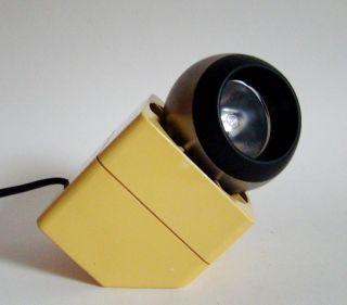 Osram Mini - Spot Leuchte Lampe Beige Designklassiker Space Age 70er Top & Rare Bild