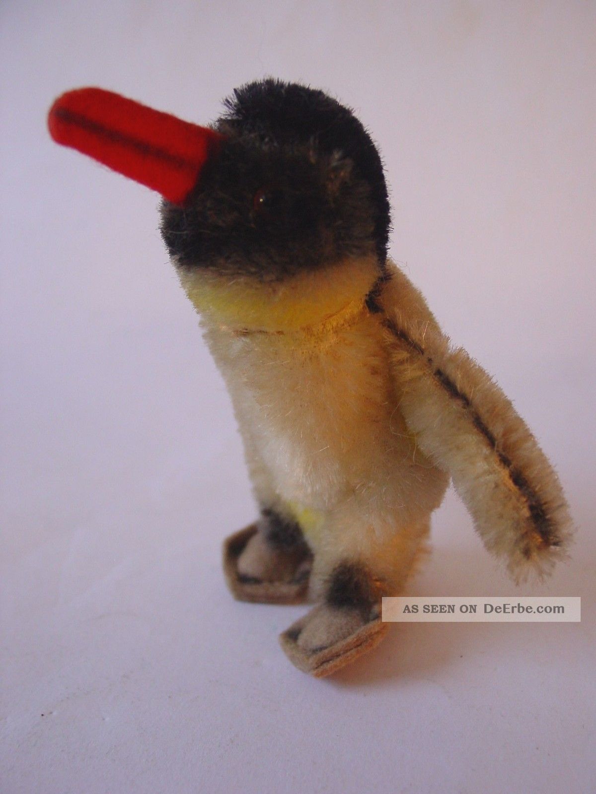 Kleiner,  Süsser Steiff Pinguin Aus Den 50/60er Jahren,  Ohne Knopf Und Fähnchen Tiere Bild