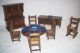 Altes,  Schönes Esszimmer Aus Holz 70er Jahre Möbel Für Puppenstube Puppenhaus Nostalgieware, nach 1970 Bild 2