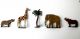 Zinnfiguren - Zootiere,  27 Teile,  Bemalung,  Gr.  Elefant,  Giraffe U.  V.  M. Antikspielzeug Bild 9