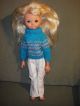 Alte Ddr Puppe,  35 Cm,  Um 1970,  ähnl.  Barbie,  Schlafaugen,  Gut Erhalten Puppen & Zubehör Bild 2