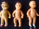 3 Alte Puppen Für Puppenstube - Kaufladen,  Kleine. Nostalgieware, nach 1970 Bild 1
