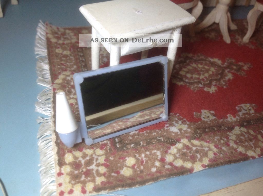 Lundby Puppenhaus Badezimmer Lampe Mit Spiegel Und Beleuchtung,  70 Er Jahre Nostalgieware, nach 1970 Bild