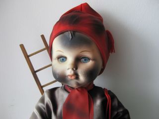 Große Puppe Schornsteinfeger Frankreich,  Petit Collin,  53cm Bild