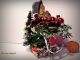 Weihnachtsdeko,  Aufsteller,  Junge Mit Lebkuchen Und Tannenbaum Für Kaufladen 1:12 Kaufmannsläden & Zubehör Bild 3