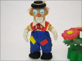 Alte Kleine Steiff Clown Miniatur Clownie Old Small Clown Figure Bild