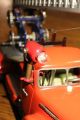 Schuco Patent Elektro - Constructions - Feuerwehrauto 6080 Ohne Ovp Original, gefertigt 1945-1970 Bild 2