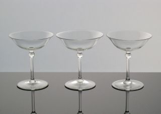 Peill Kristall Glas 3x Likörschale Trinkglas Serie Rheinzauber 30er Jahre Bild
