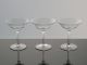 Peill Kristall Glas 3x Likörschale Trinkglas Serie Rheinzauber 30er Jahre 1920-1949, Art Déco Bild 1