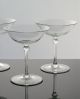 Peill Kristall Glas 3x Likörschale Trinkglas Serie Rheinzauber 30er Jahre 1920-1949, Art Déco Bild 2