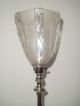 Tischlampe Vernickelt Art Deco Lampe Um 1930 Petitot Glas Antike Originale vor 1945 Bild 6