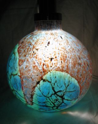 Wmf Ikora - Lampe Lamptischlampe Tablelamp 30er - 40er,  Sehr Seltene Farbgebung Bild