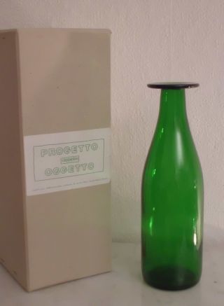Cappellini - Green Bottle Small Size - 26 Cm Flasche Vase Jasper Morrison In Ovp Bild