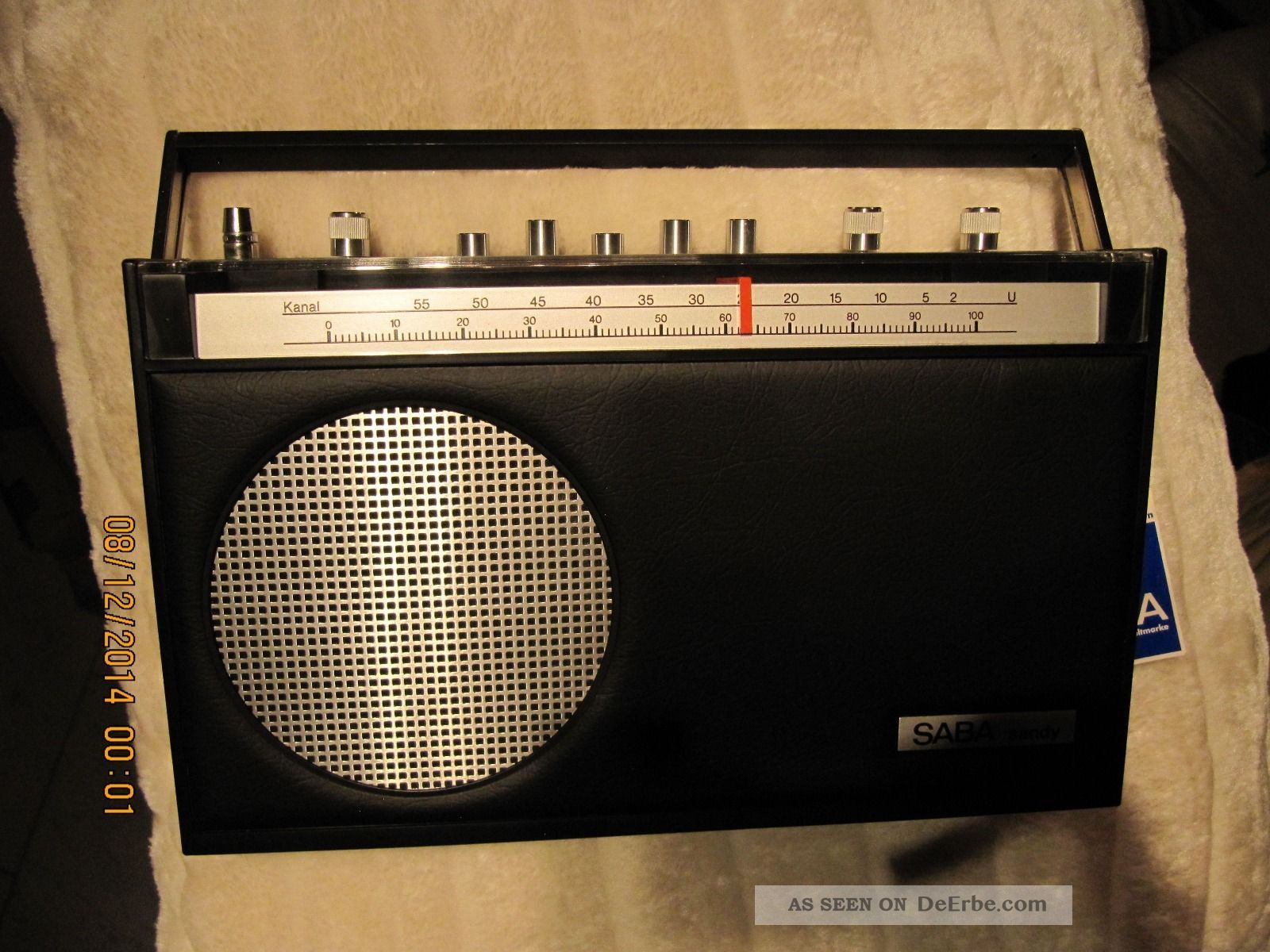 Saba Transistorradio Sandy Bj. 1970 In Ovp Mit Karton Und Zubehör