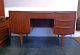 60er 70er Teak Holz Schreibtisch Tisch Dk Retro Style_60s 70s Vintage Desk 1960-1969 Bild 2