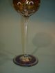 Jugendstil Weinglas Stengelglas Jodhpur Dekor Heckert Petersdorf Schlesien Nr.  2 Sammlerglas Bild 4