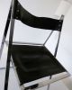 LÜbke/ InterlÜbke Design Klappstuhl - Folding Chair Kernleder/ Chrom Klassiker 1970-1979 Bild 6