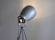 Tripod Bauhaus Chromleuchte Spot Foto Studio Tripodlamp Stehlampe Stativ 1920-1949, Art Déco Bild 4