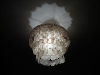 Panton - Muschelplättchen Lampe Fun - Perlmut - Design - Ingo Maurer Bild