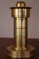 FÖhl Kerzenständer Feder Messing 80er Leuchter True Vintage Candleholder Brasss Design & Stil Bild 4