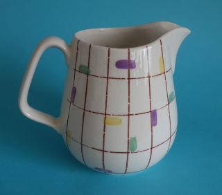 Kultiger Keramik Krug Aus Den 50er/60er Jahren Rockabilly Nierentisch ära Bild