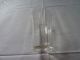 Altes Trinkglas - Wasserglas Gewellt - Kelchform - Mundgeblasen - Streifenschliff Sammlerglas Bild 1