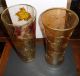 2 X Glas - Vase Vasen Herbst Verzierte Schöne Große Glasvasen Ca.  25 Hoch; Ø 10 Dekorglas Bild 8