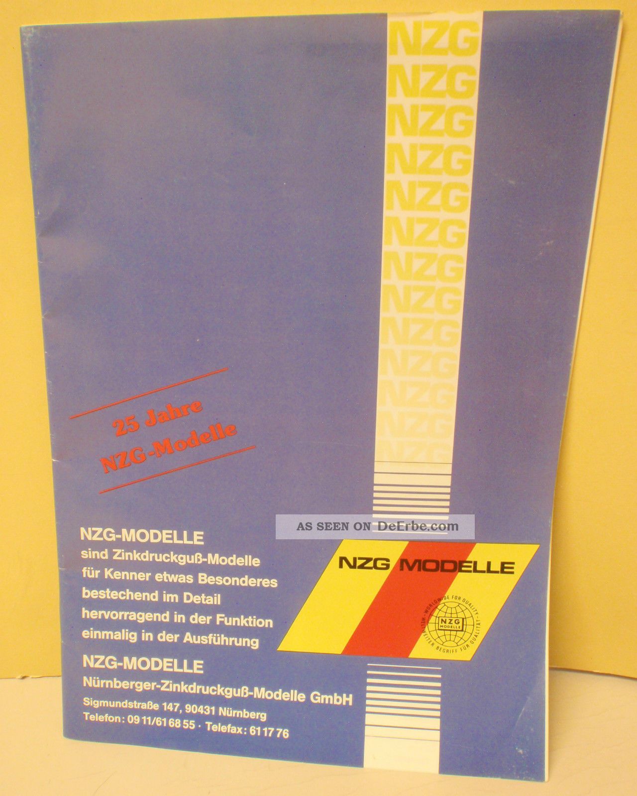 1993 Nzg Modelle Katalog Mit Nzg Caterpillar Katalog Und Imu 1991,  1993/94 Spielzeug-Literatur Bild