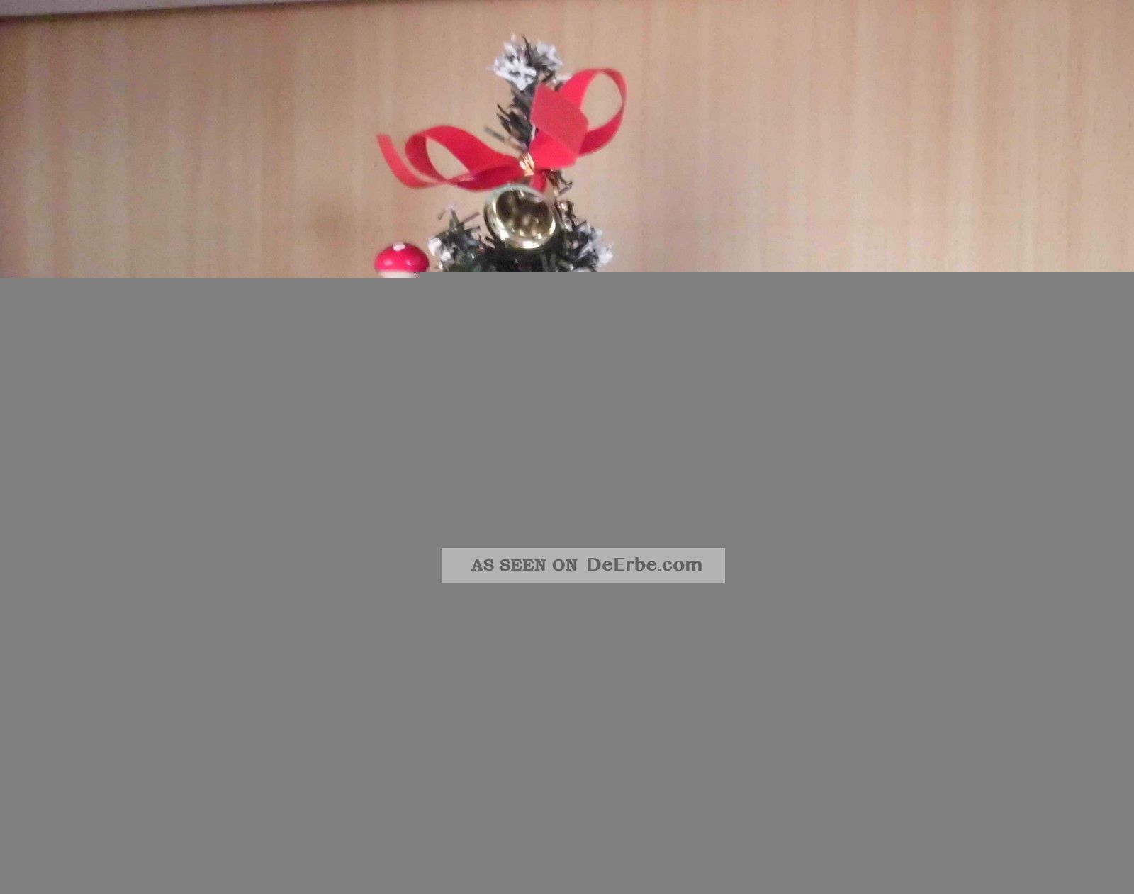 Weihnachtsbaum Für Die Puppenstube Ca. 20 Cm (rot)