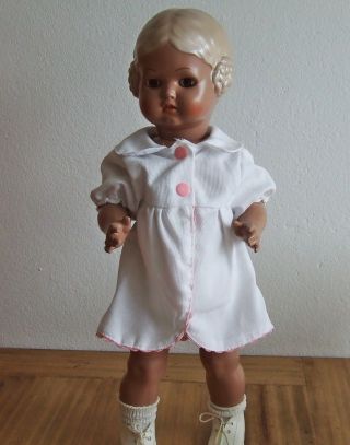 Älteres Hübsches Puppenkleid Bild