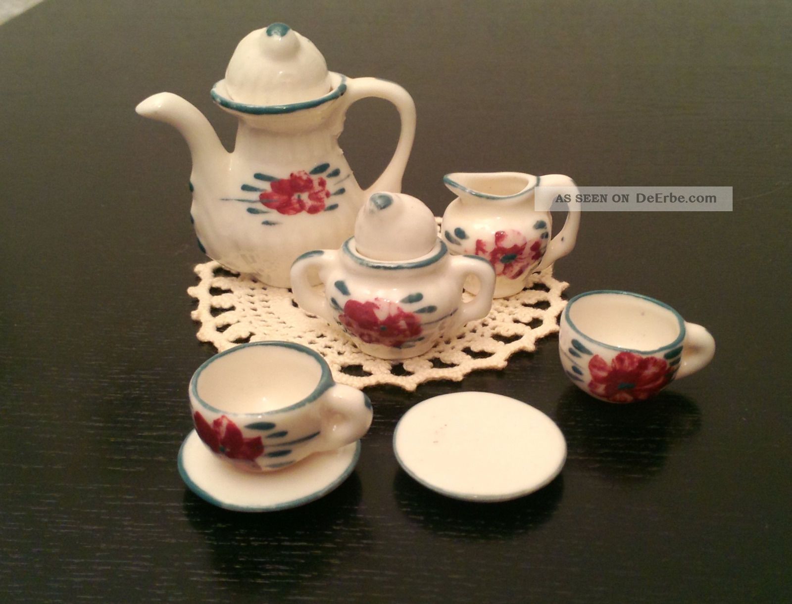 Puppenstuben - Zubehör: Kaffee - Service Nostalgieware, nach 1970 Bild