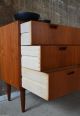 60er Teak Kommode Danish Design 60s Teakwood Cabinet Chest Of Drawers Sideboard 1960-1969 Bild 5