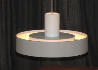 Danish Modern Design: Fog & Morup Big Pendant Saturn Lamp Bild