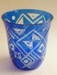 Haida Novy Bor Tschechische Art Deco Glas Vase Czech Glass 1920-1949, Art Déco Bild 1