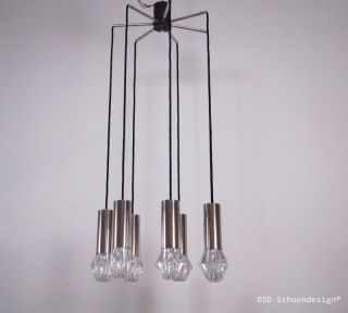 Druppel HÄngelampe Deckenlampe 60er 70er Raak Nl Design Lamp 7 Leuchten Bild