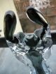 Xxl Murano Glas Skulptur Objekt Unikat Schwarzgrau Klar Glas Glas & Kristall Bild 4