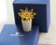 Swarovski Blume Mit Top.  H - 6cm. ,  B - 6cm. ,  T - 4cm 100 Glas & Kristall Bild 2